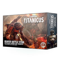Load image into Gallery viewer, Adeptus Titanicus Reaver Battle Titan with Melta Cannon and Chainfist (5063006355593)