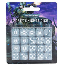 Load image into Gallery viewer, WARHAMMER 40000: GREY KNIGHTS DICE (6984240726178)
