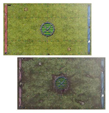 Load image into Gallery viewer, Blood Bowl: Halfling Team Pitch & Dugouts (6851781886114)