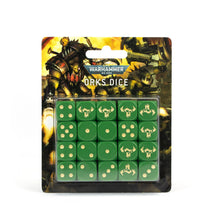 Load image into Gallery viewer, WARHAMMER 40000: ORKS DICE (7065606553762)