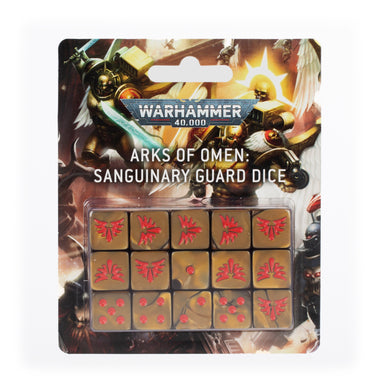 ARKS OF OMEN: SANGUINARY GUARD DICE (7898091847842)