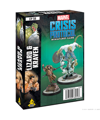 Marvel Crisis Protocol Lizard & Kraven (8364610912418)