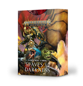 WARSCROLL CARDS: SLAVES TO DARKNESS (6859683102882)