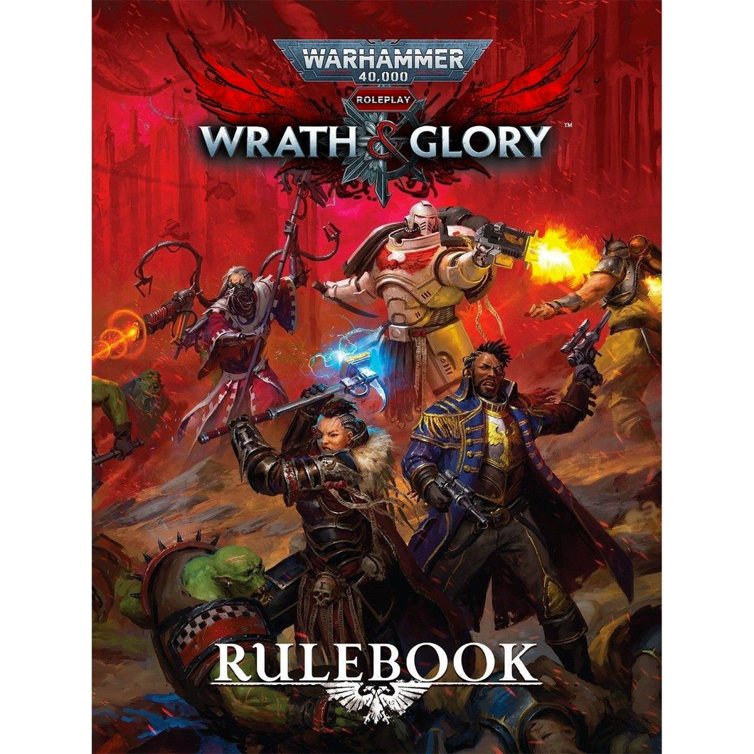Warhammer 40000 Roleplay Wrath & Glory Rulebook (6850640773282)