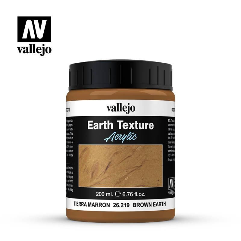 Vallejo Brown Earth 200ml (6781836394658)