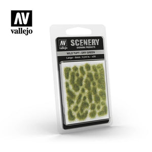 Vallejo Scenery: Wild Tuft - Dry Green (Large) (6782317887650)