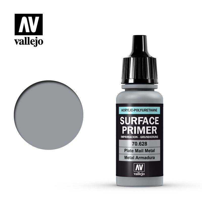 Vallejo Surface Primer: Plate Mail Metal (6781769777314)