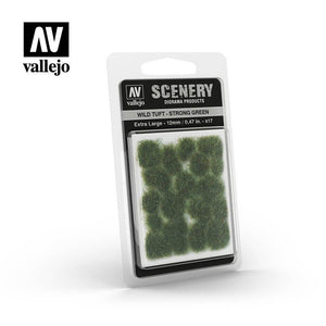 Vallejo Scenery: Wild Tuft - Strong Green (Extra-Large) (6782512038050)