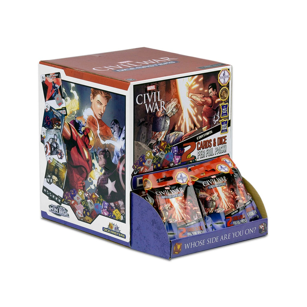 Dice Masters: Civil War Gravity Feed – GamersaurusRex