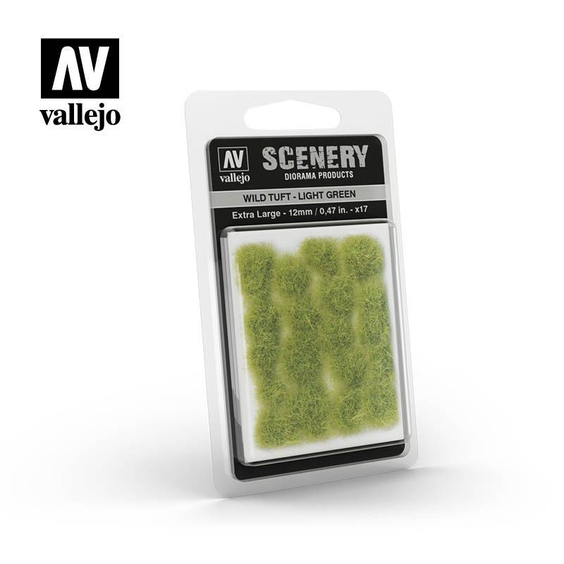 Vallejo Scenery: Wild Tuft - Light Green (Extra Large) (6782512070818)