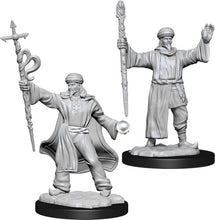 Load image into Gallery viewer, D&amp;D Nolzur&#39;s Marvelous Unpainted Minis - Human Wizard Male (6880758956194)
