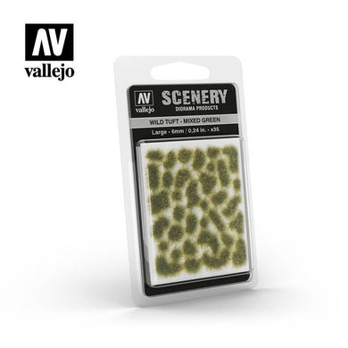 Vallejo Scenery: Wild Tuft - Mixed Green (Large) (6782318018722)