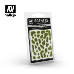 Vallejo Scenery: Wild Tuft - Dry Green (Small) (6782317920418)