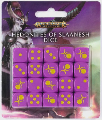 AGE OF SIGMAR:HEDONITES OF SLAANESH DICE (7872931332258)