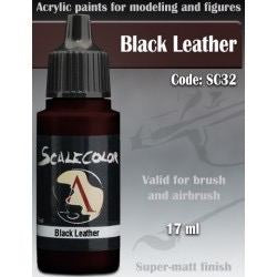 Scale75 Black Leather (7086140784802)