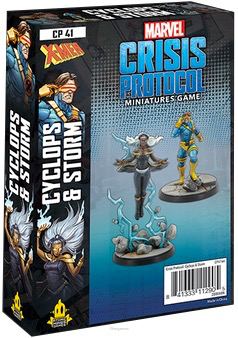 Marvel Crisis Protocol Cyclops & Storm (5921485586594)