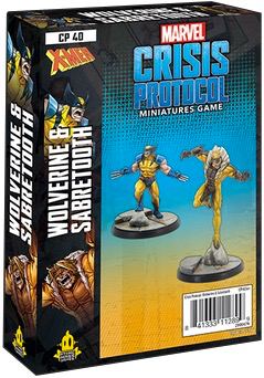 Marvel Crisis Protocol Wolverine & Sabertooth (5921484603554)