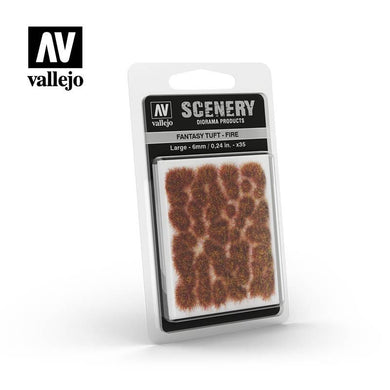 Vallejo Scenery: Fantasy Tuft - Fire (Large) (5914606862498)