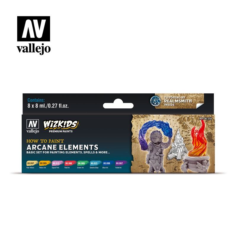 Vallejo WizKids: Arcane Elements Set (6782553817250)