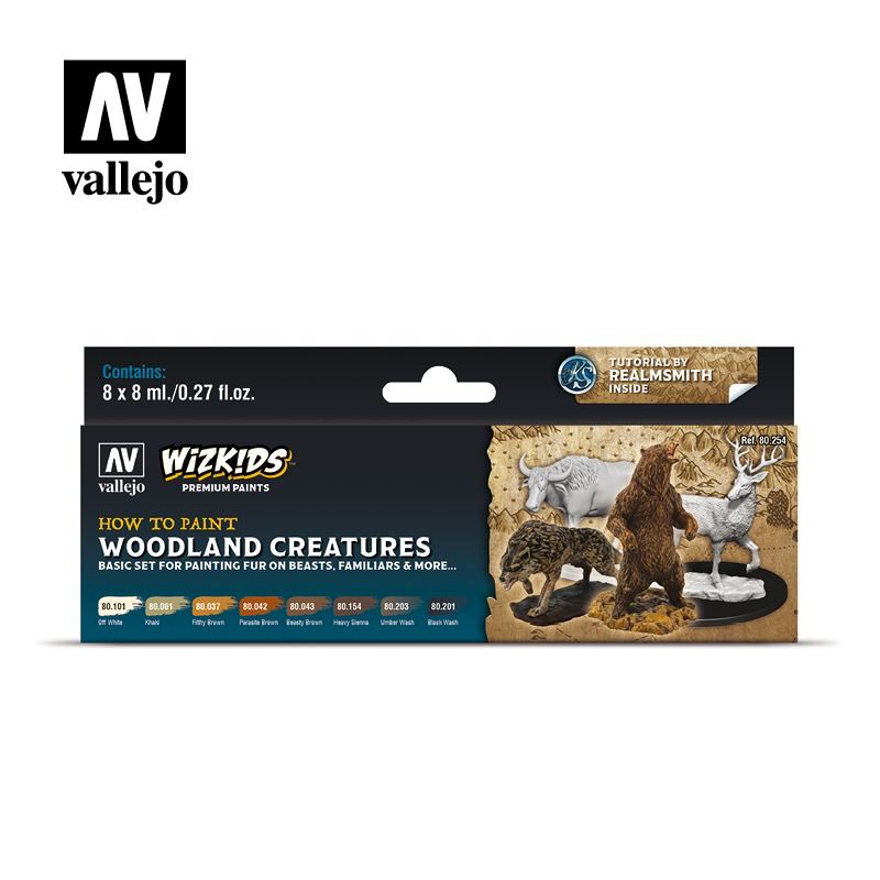 Vallejo WizKids: Woodland Creatures Set (5914740621474)