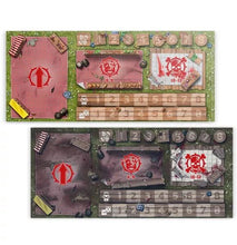 Load image into Gallery viewer, Blood Bowl: Halfling Team Pitch &amp; Dugouts (6851781886114)
