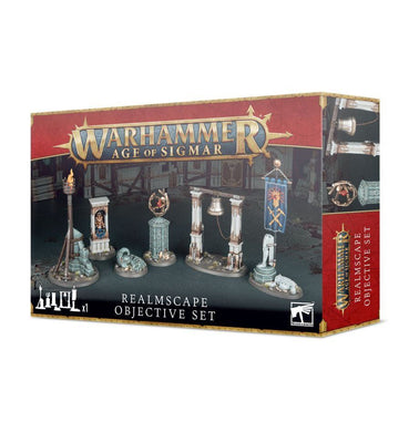 AGE OF SIGMAR: REALMSCAPE OBJECTIVE SET (6850559803554)