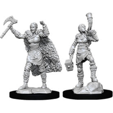 D&D Nolzur's Marvelous Unpainted Minis - Human Barbarian Female (90056) (4701702160521)