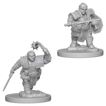 Load image into Gallery viewer, D&amp;D Nolzur&#39;s Marvelous Unpainted Minis - Dwarf Female Fighter (5365563719842)
