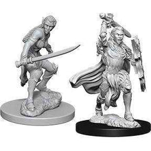 Load image into Gallery viewer, D&amp;D Nolzur&#39;s Marvelous Unpainted Minis - Elf Female Fighter (5365428813986)

