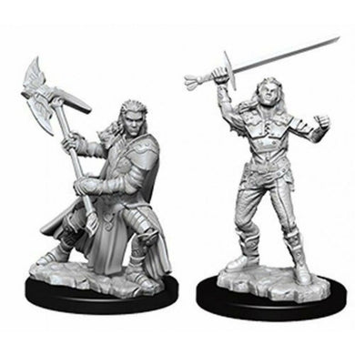 D&D Nolzur's Marvelous Unpainted Minis - Half-Orc Fighter (5365751251106)