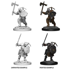 Load image into Gallery viewer, D&amp;D Nolzur&#39;s Marvelous Unpainted Minis - Earth Genasi Fighter (5365747155106)
