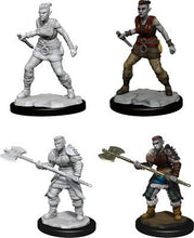 Load image into Gallery viewer, D&amp;D Nolzur&#39;s Marvelous Unpainted Minis - Orc Barbarian Female (6880711508130)
