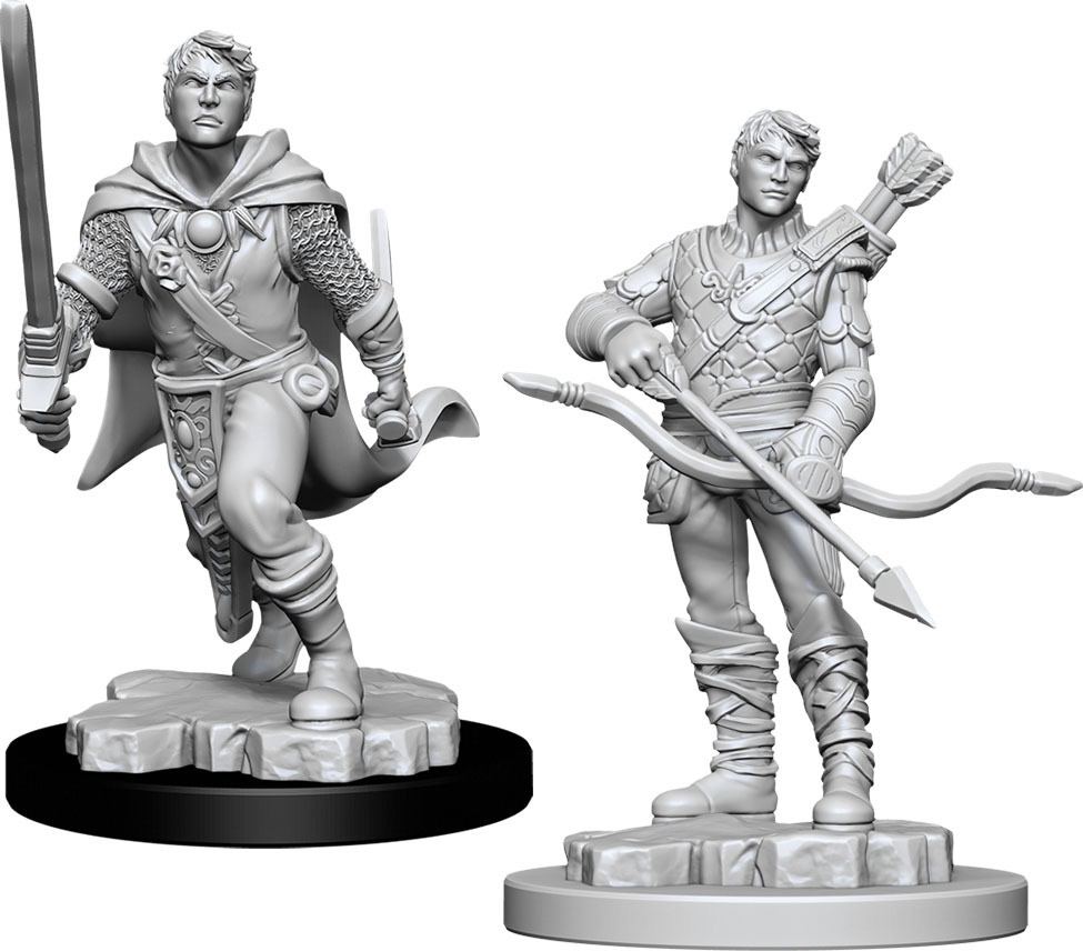 D&D Nolzur's Marvelous Unpainted Minis - Human Ranger (Male) (4701457973385)
