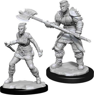 D&D Nolzur's Marvelous Unpainted Minis - Orc Barbarian Female (6880711508130)
