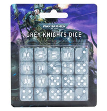 Load image into Gallery viewer, WARHAMMER 40000: GREY KNIGHTS DICE (6984240726178)

