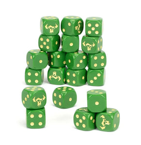 WARHAMMER 40000: ORKS DICE (7065606553762)