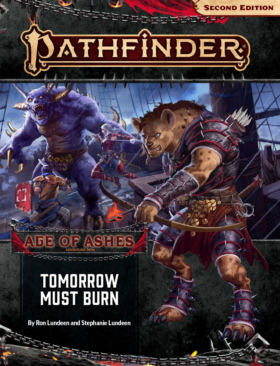 Pathfinder Age of Ashes Book 3 Tomorrow Must Burn (Sep 2019) (4669899309193)