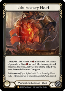 Teklo Foundry Heart: Arcane Rising Unlimited Rainbow Foil (6756961255586)