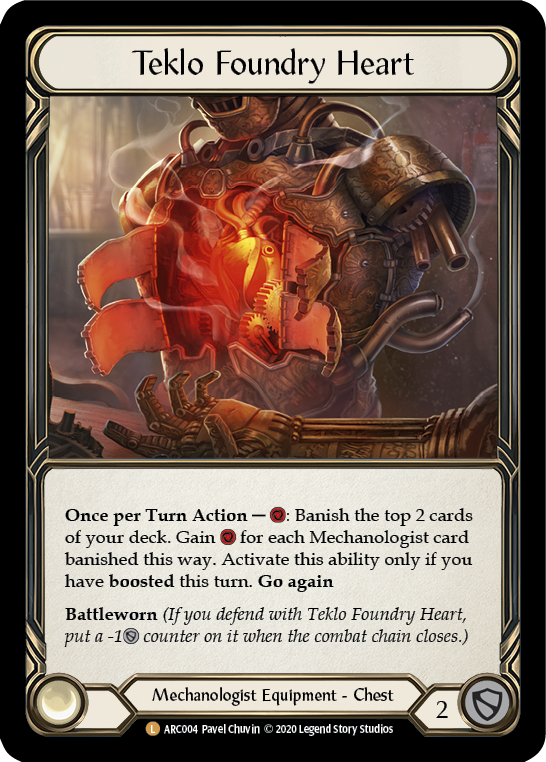 Teklo Foundry Heart: Arcane Rising Unlimited Rainbow Foil (6756961255586)