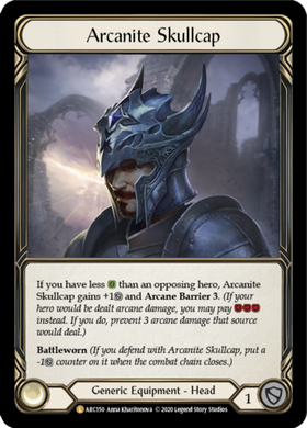 Arcanite Skullcap: Arcane Rising Unlimited Rainbow Foil (6757017485474)