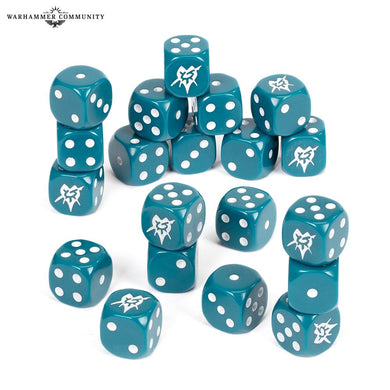 WARHAMMER 40000: DRUKHARI DICE SET (6600969617570)