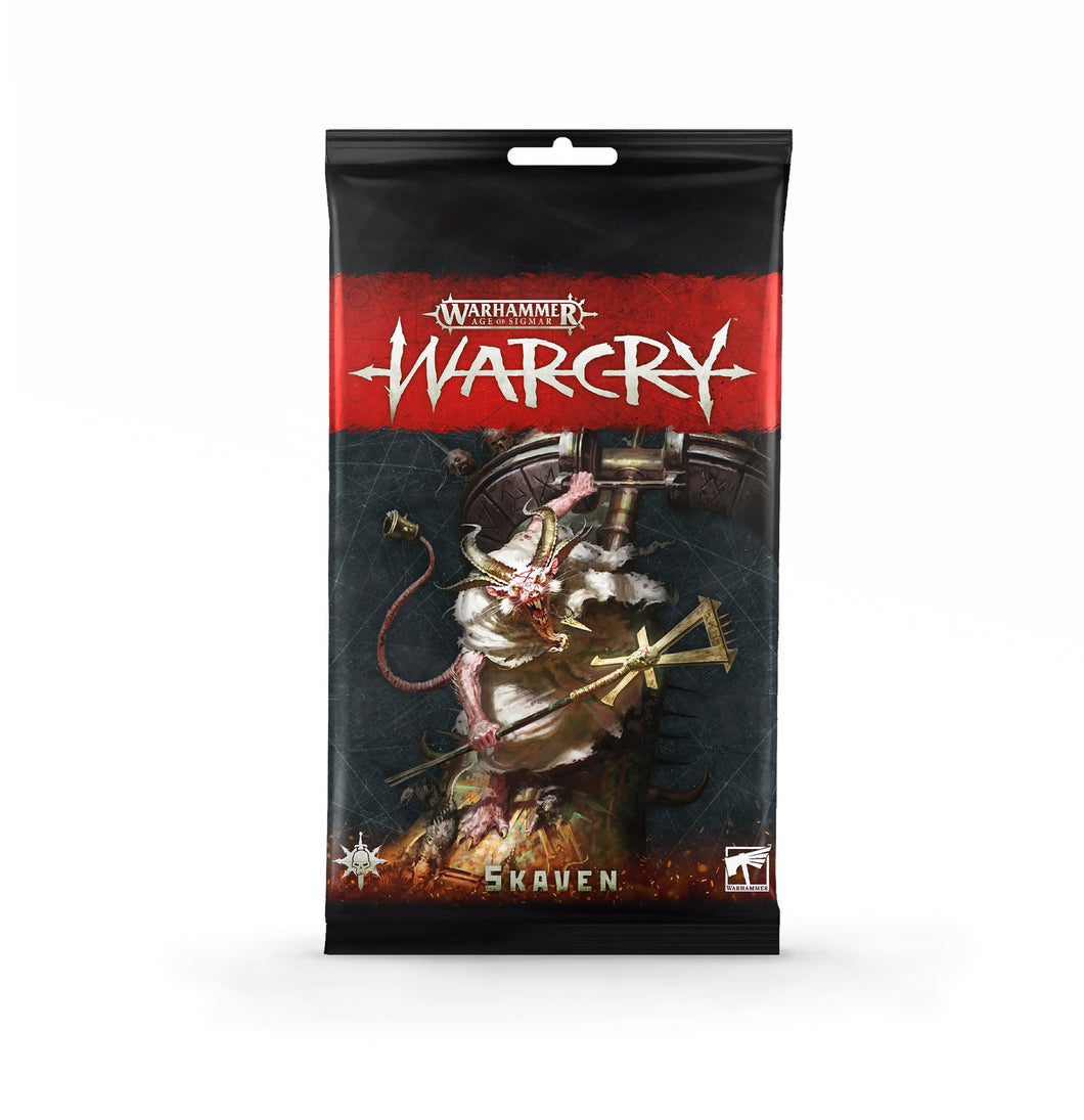 WARCRY: SKAVEN CARD PACK (6818485633186)