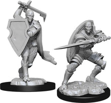 Load image into Gallery viewer, D&amp;D Nolzur&#39;s Marvelous Unpainted Minis - Warforged Fighter Male (6880757743778)
