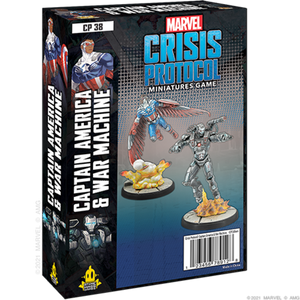 Marvel Crisis Protocol Miniatures Game Captain America & War Machine (7239971897506)