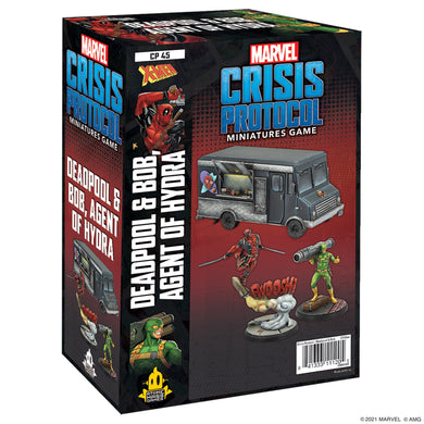 Marvel Crisis Protocol Miniatures Game Deadpool and Bob Agent of Hydra (7239971111074)