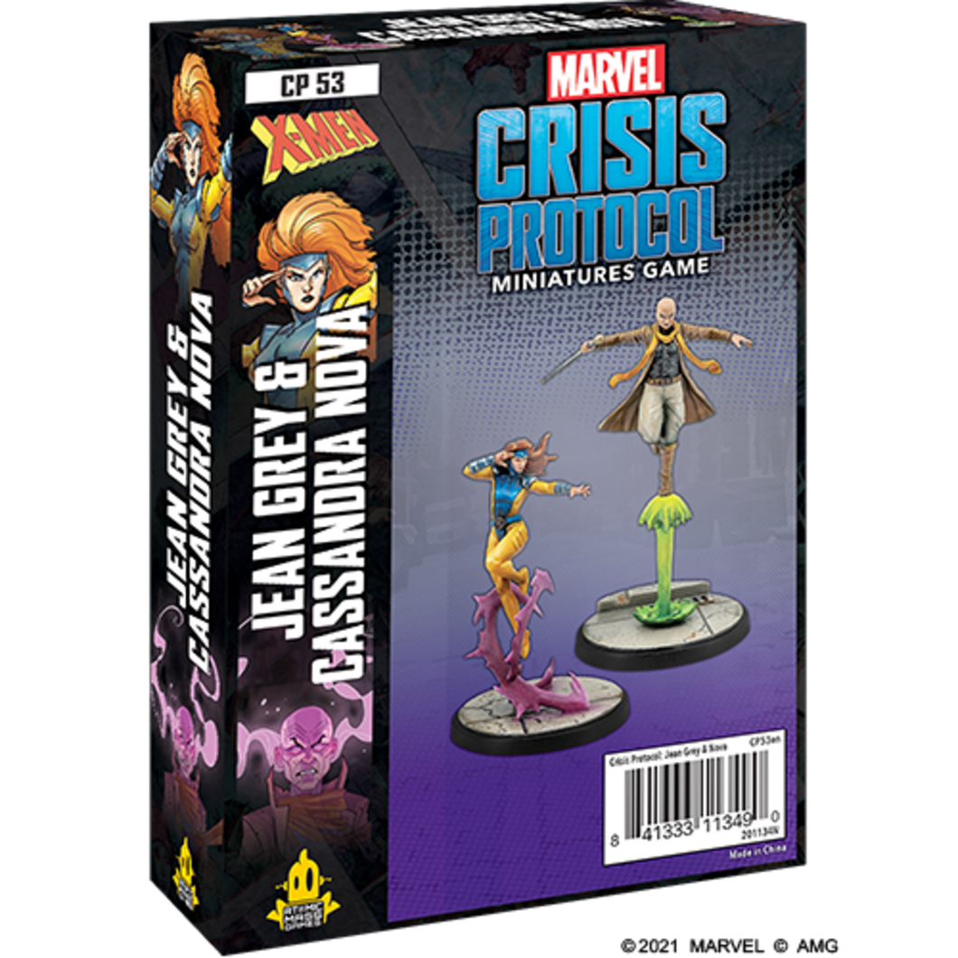Marvel Crisis Protocol Miniatures Game Jean Grey & Cassandra Nova (7239971766434)