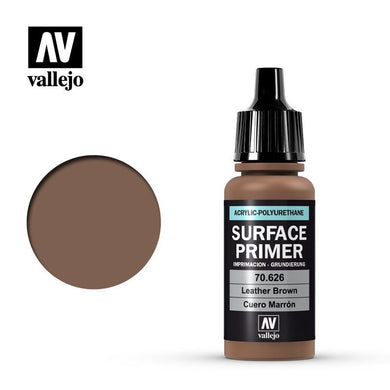 Vallejo Surface Primer: Leather Brown (6781769711778)