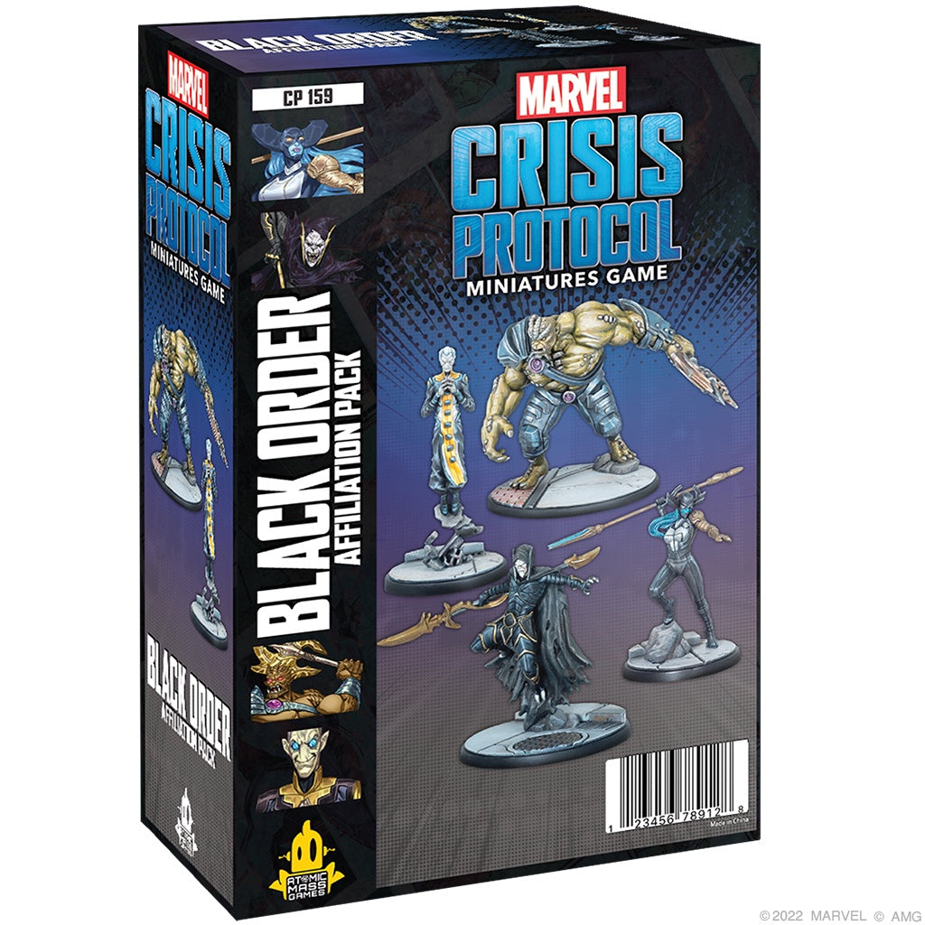 Marvel Crisis Protocol Black Order Affiliation Pack (7832793743522)