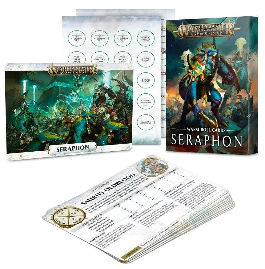 Warscroll Cards: Seraphon (6796177866914)