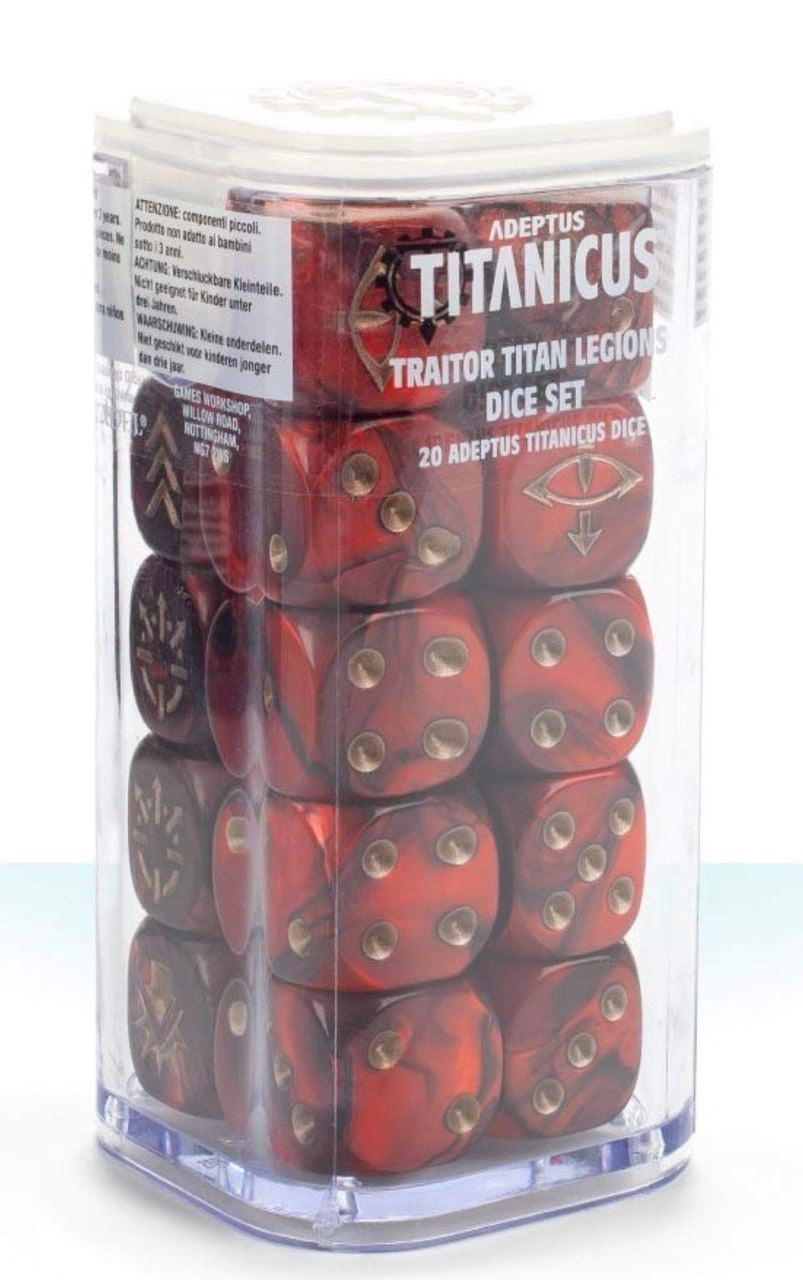 Adeptus Titanicus: Traitor Legion Dice Set (6811332149410)